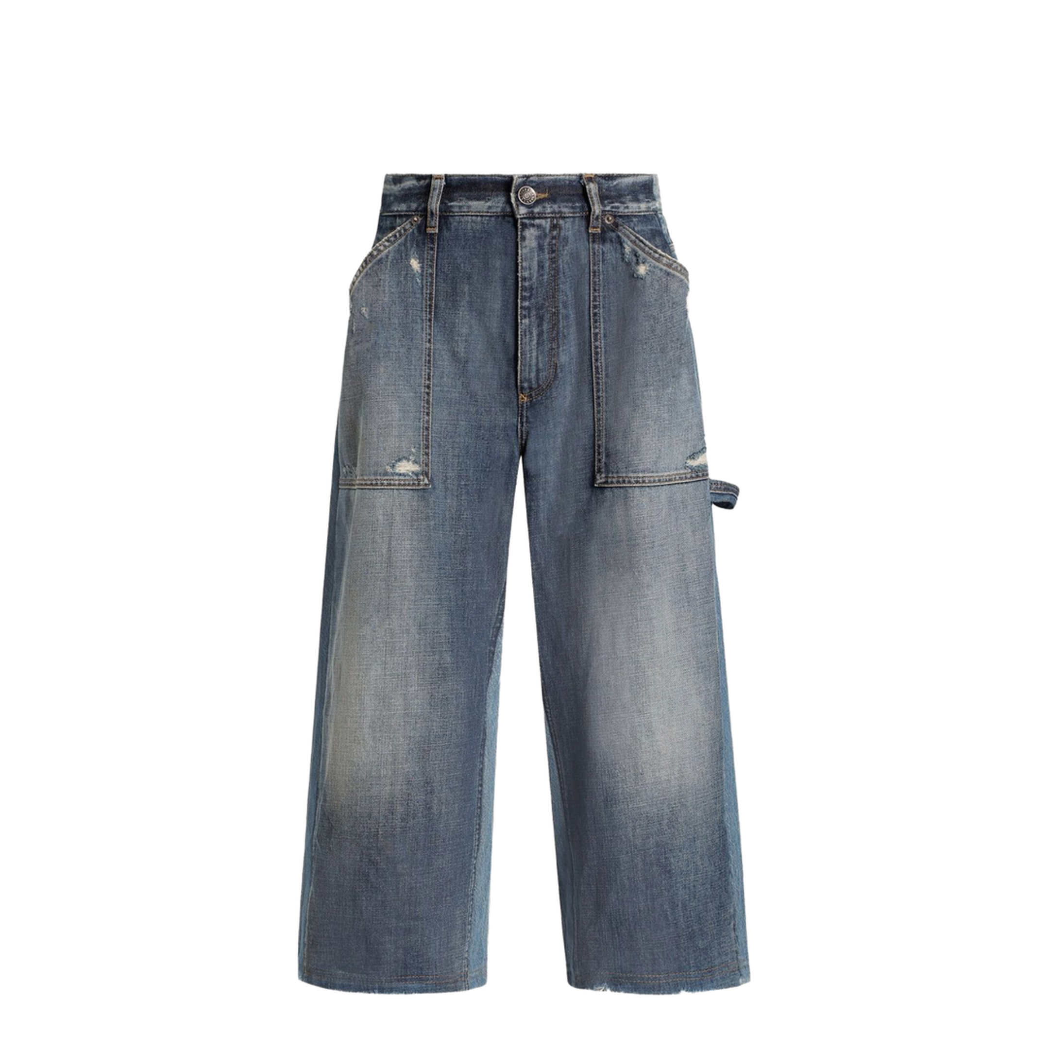 Denim Bermuda Shorts