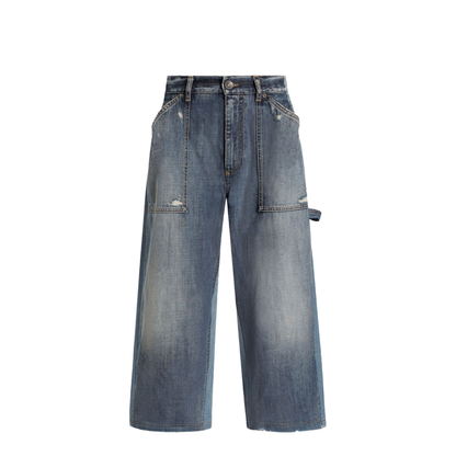 Denim Bermuda Shorts