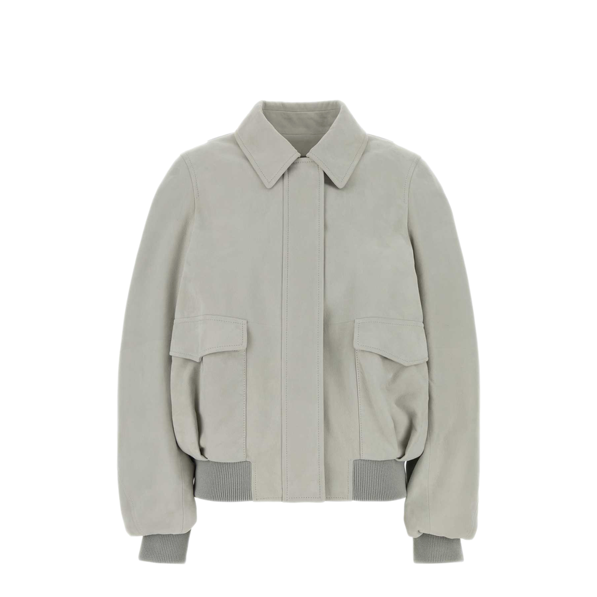 MAYFEYR - Loewe - Chalk Suede Jacket - S540Y34L87LIGHTGREY