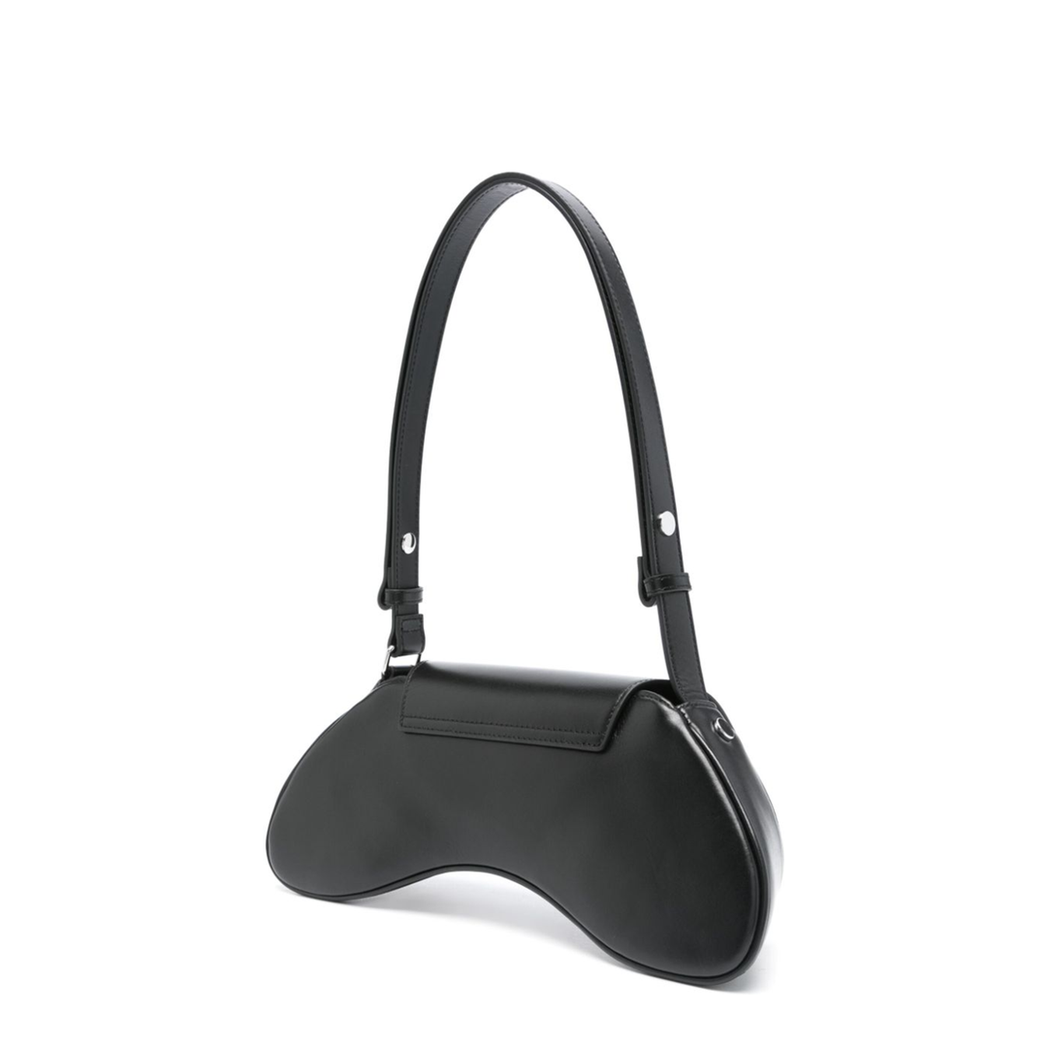 Play One Size Cow Leather Crossbody - Black