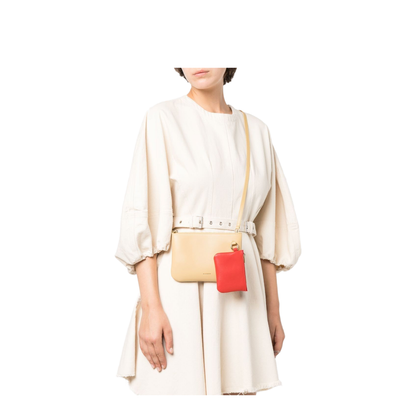 Logo-printed Zipped Crossbody Bag