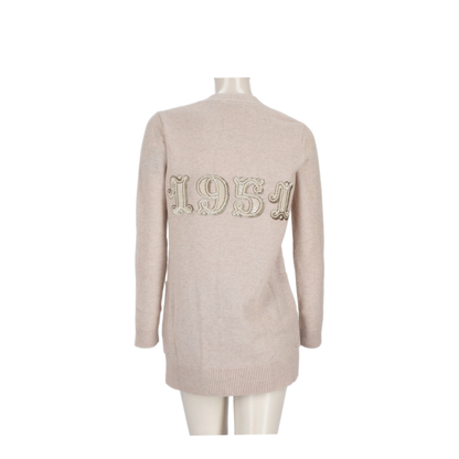 MAYFEYR - Max Mara - Virgin Wool And Cashmere Cardigan With Sequins - 2421346052650VILLAR026