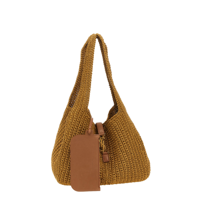 Le 5 à 7 Cord and Leather Tote Bags - Brown