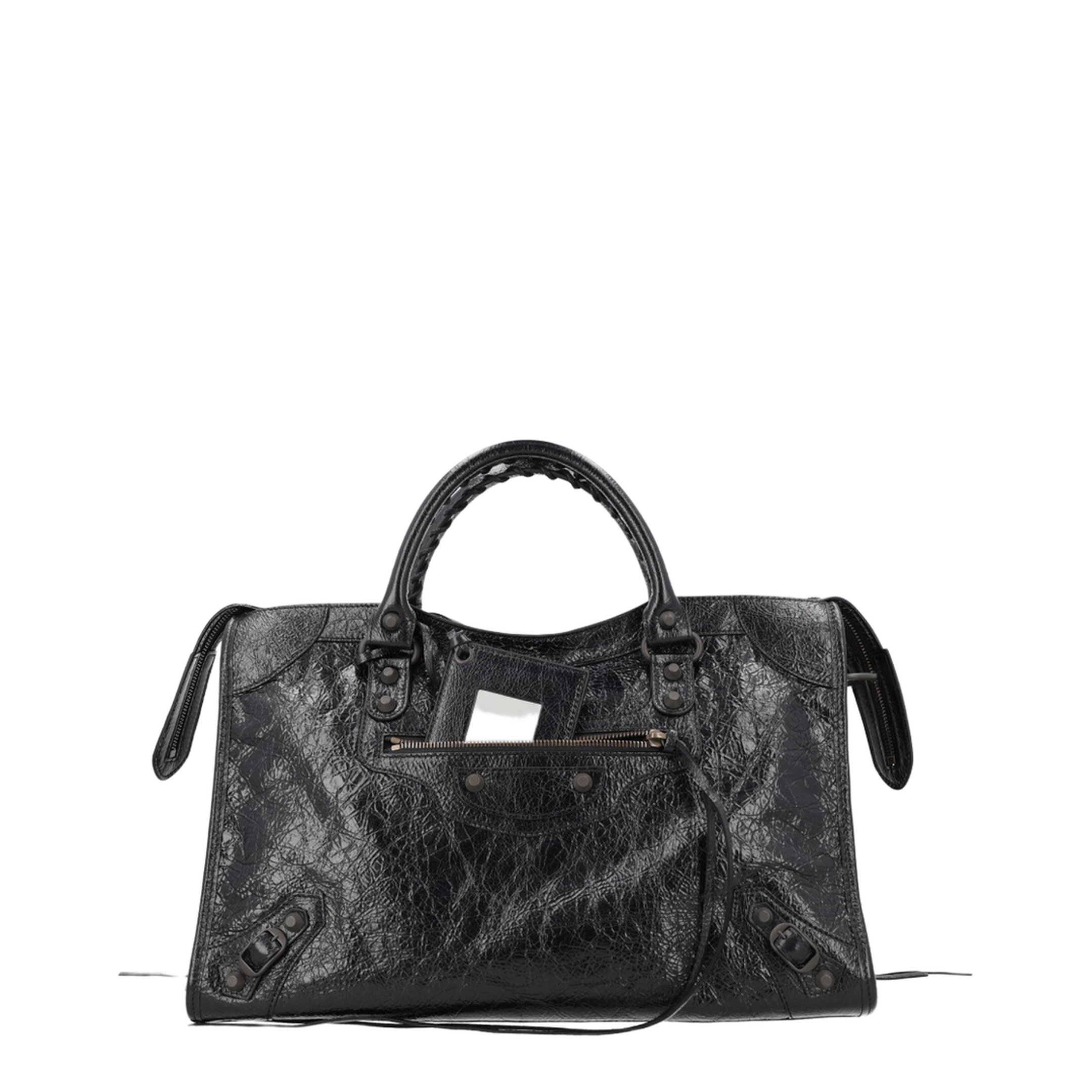 Le City Medium Calfskin Bag - Black
