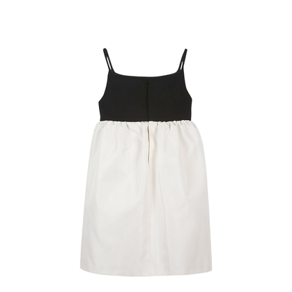 Muguet Dress in Double Wool Crepe