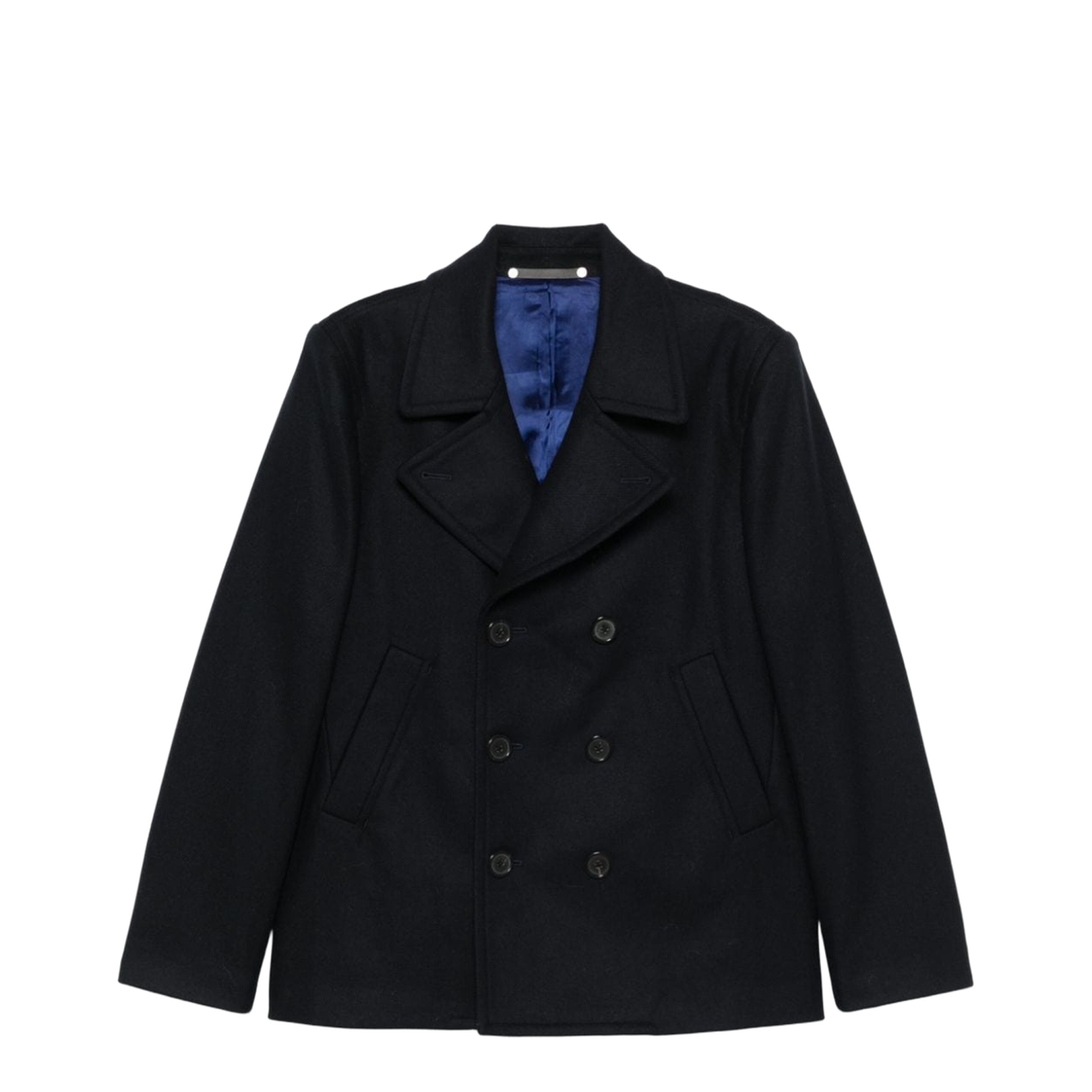 Wool Double-Breasted Coat