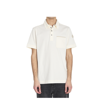 MAYFEYR - Moncler - Polo Shirt In Stretch Cotton Piqué - L10918A0002989BEC050