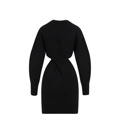 MAYFEYR - Alexander Mcqueen - Wool Mini Dress - 758585Q1A6W