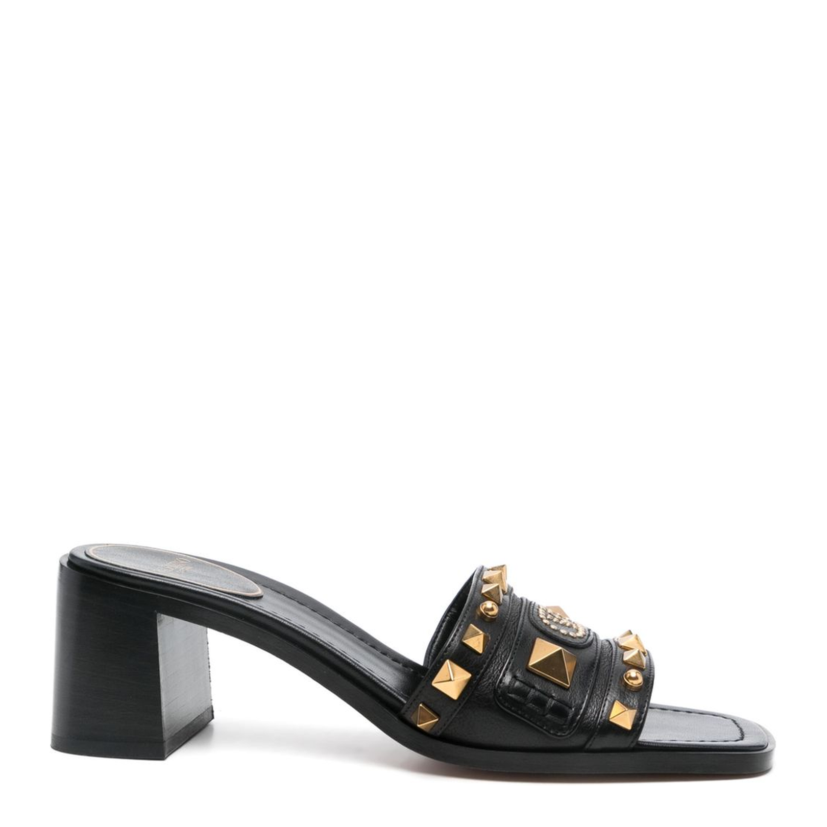 Plaster Caster Leather Mules