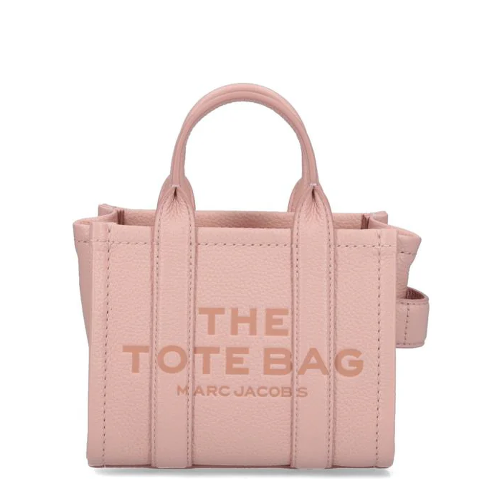 Leather Mini Tote Bag Petal Pink