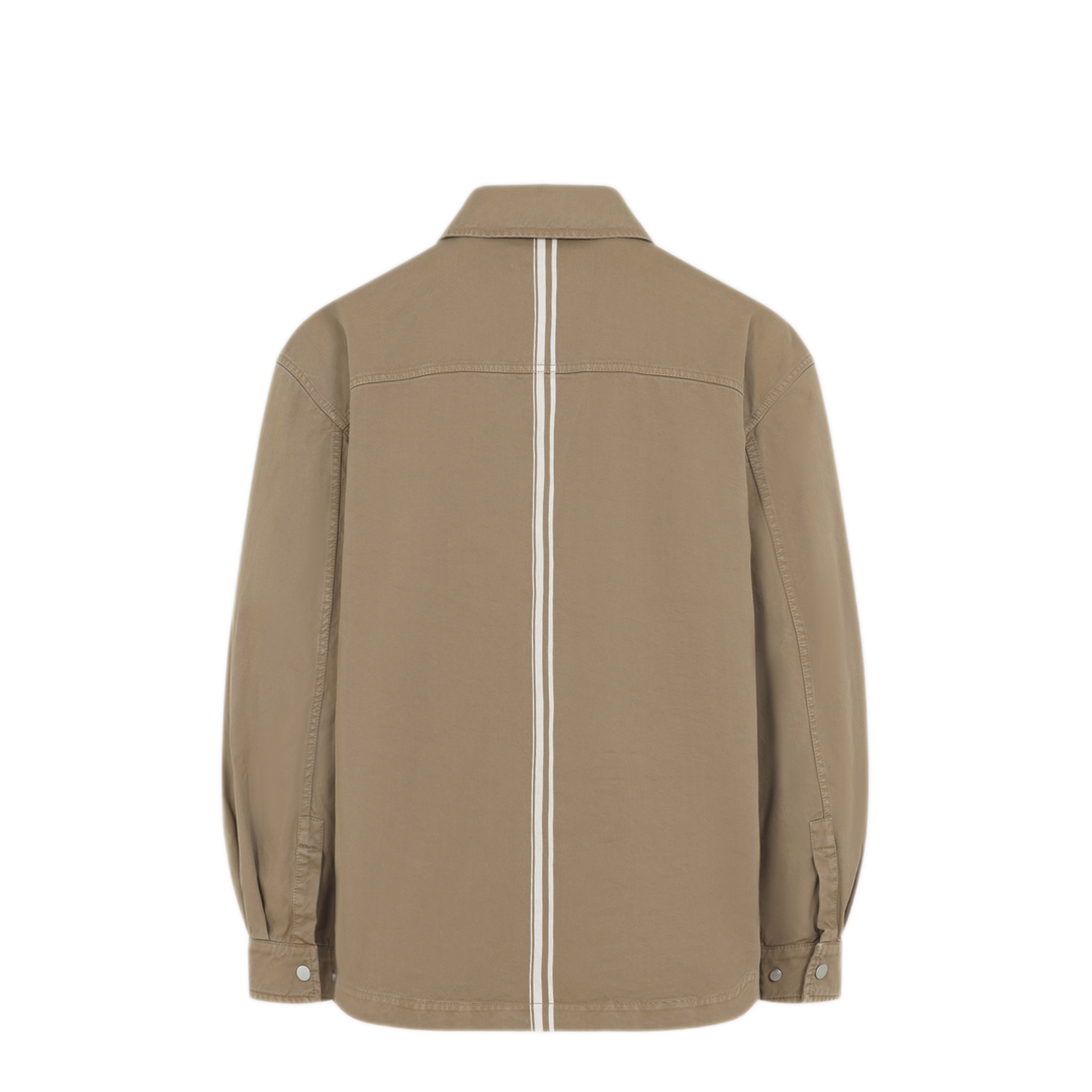 MAYFEYR - MORDECAI - Army Kaki Brown Overshirt - 26E96MRU12787