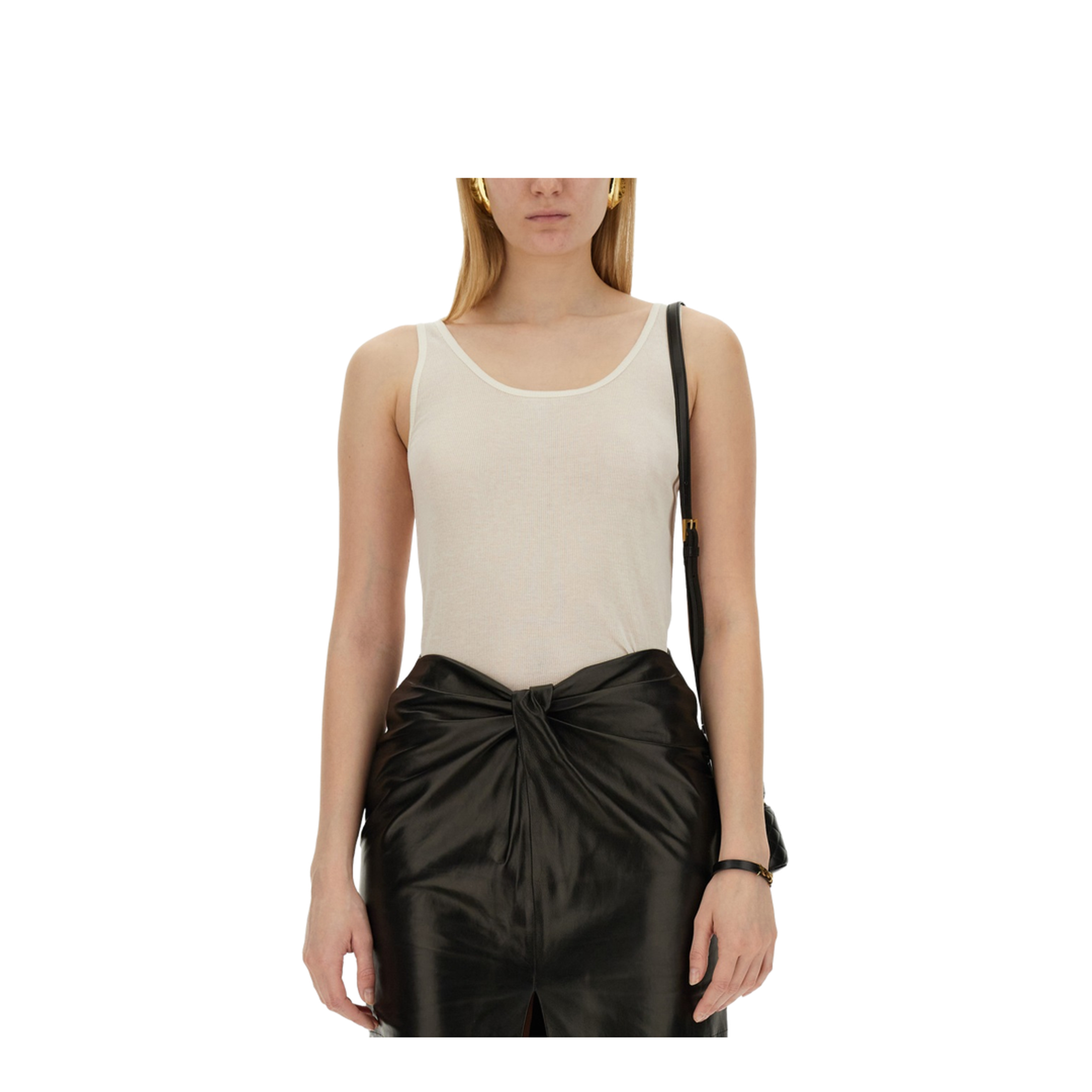 Round Neckline Tank Top