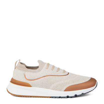 Knit Runners in Ecru