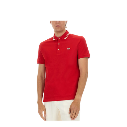 Polo Shirt With Signature Vlogo