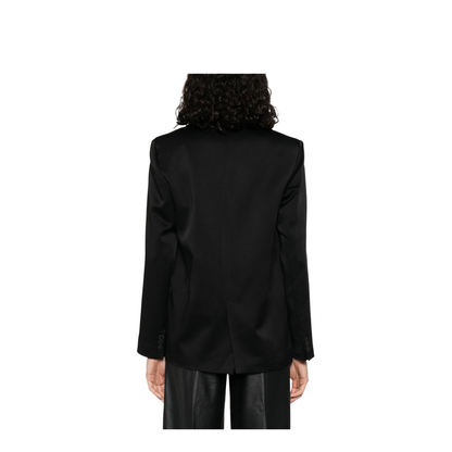 Satin Single-Breasted Jacket