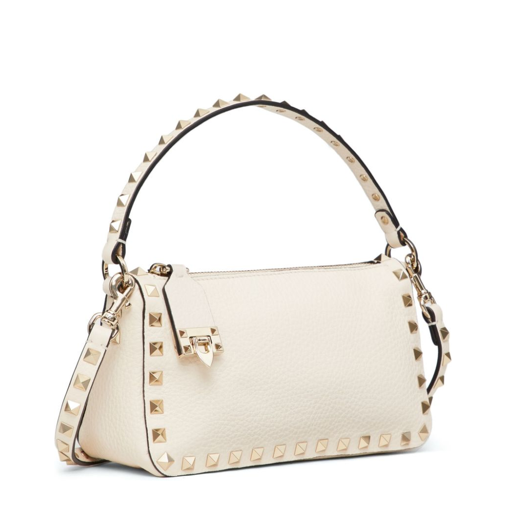 Rockstud Small Leather Shoulder Bag