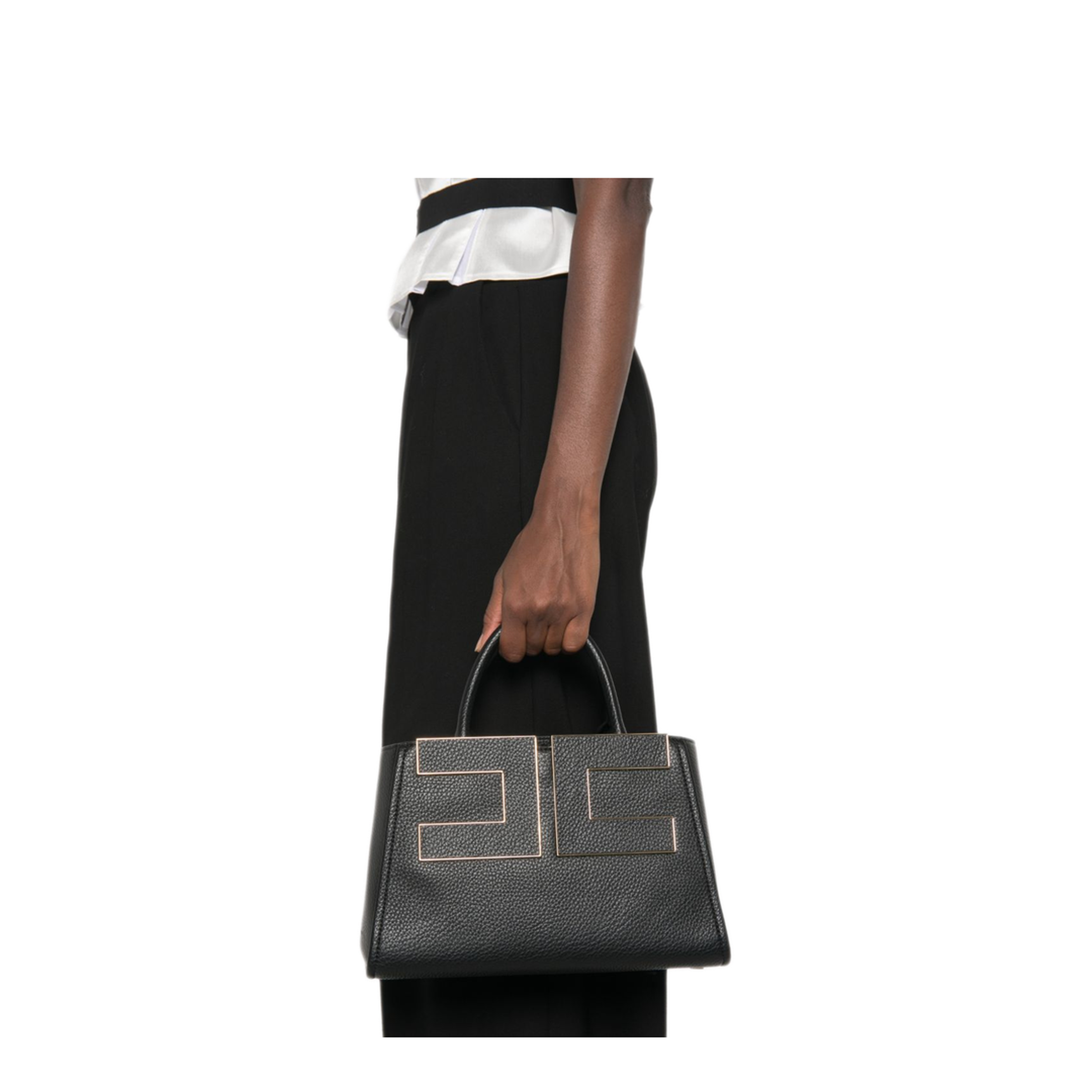 MAYFEYR - Elisabetta Franchi - Black Bag - BS06A66E2110