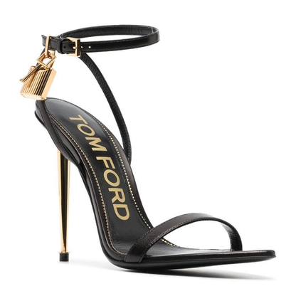 Padlock Leather Sandals