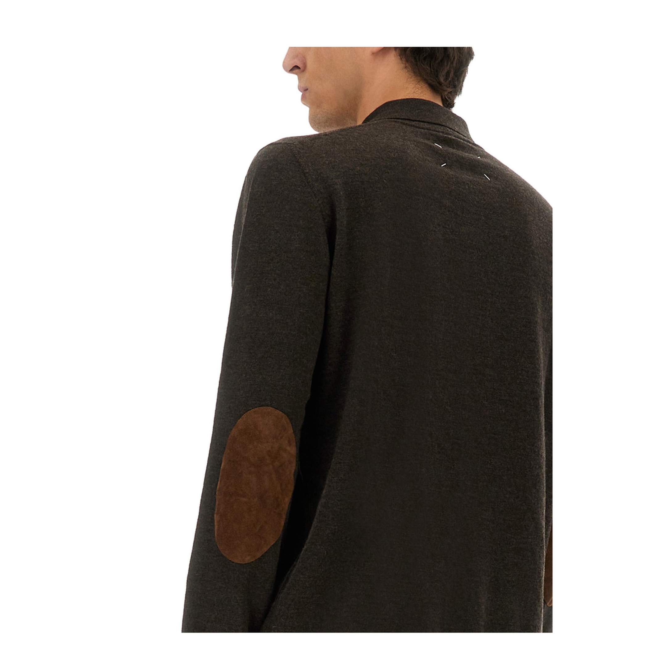 Wool Polo Shirt - Brown