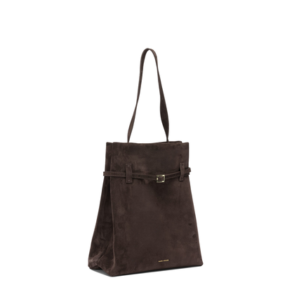 MAYFEYR - Manu Atelier - Tote Du Jour Medium Shoulder Bag - 2024344TOTEDUJOURDEEPBROWN