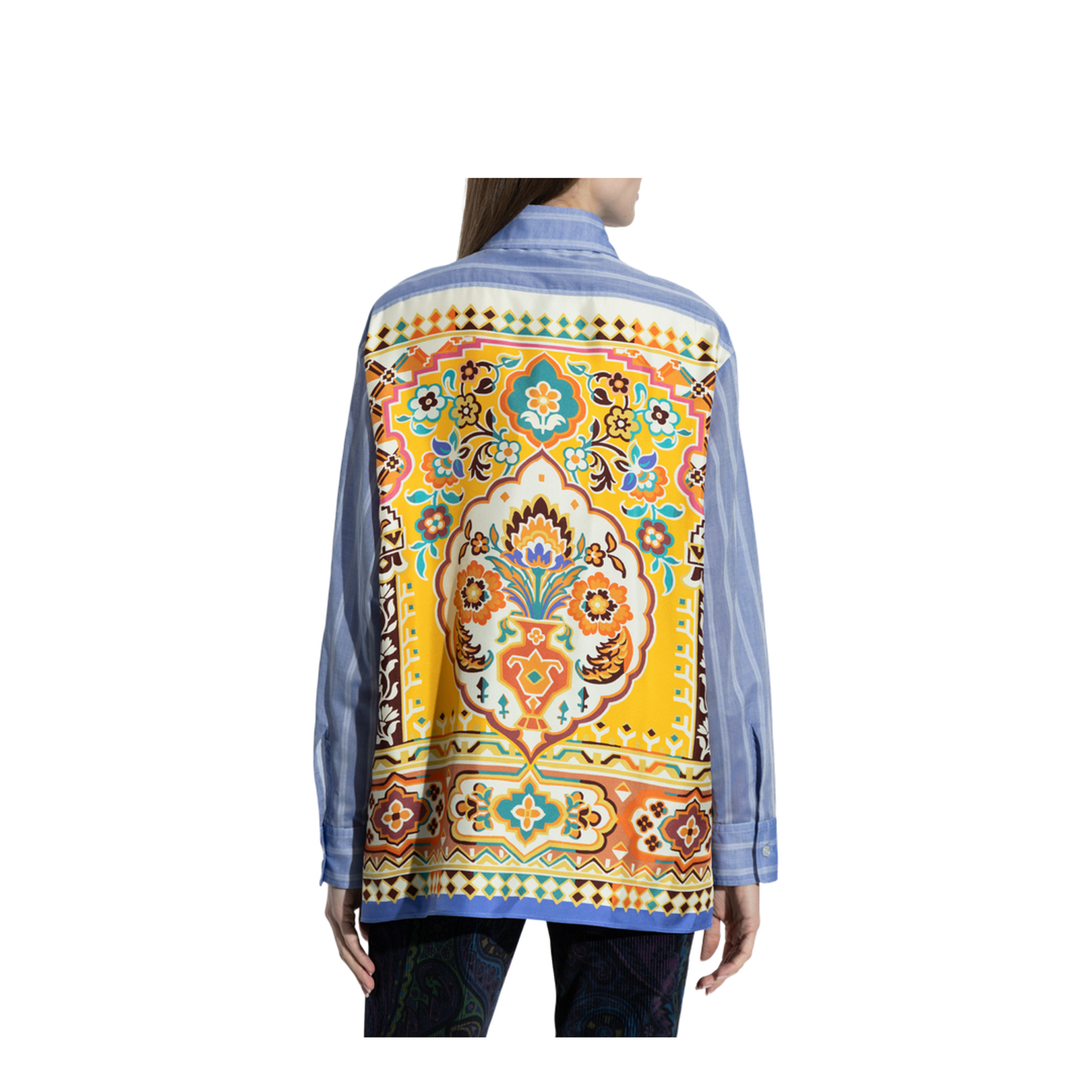 Shirt Made From Combined Materials