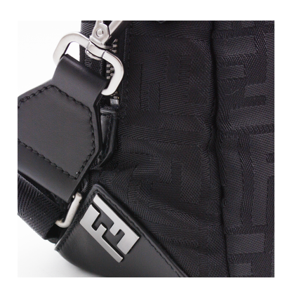 Medium Fabric Black Bag