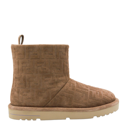 Ankle Boots Leather Brown