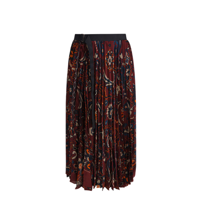MAYFEYR - Sacai - Floral Print Skirt - 2507982701