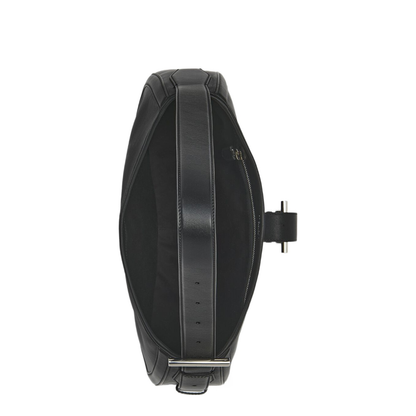 Adjustable Leather Strap with Antique Silver T Buckle