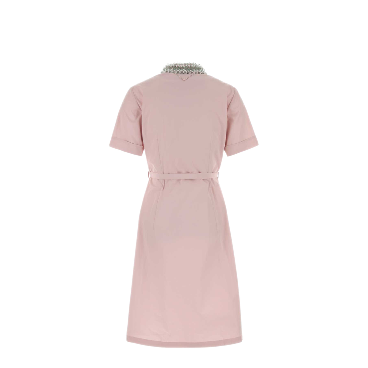MAYFEYR - Prada - Pastel Pink Poplin Shirt Dress - P3S57RSOOO1XV2F0E18