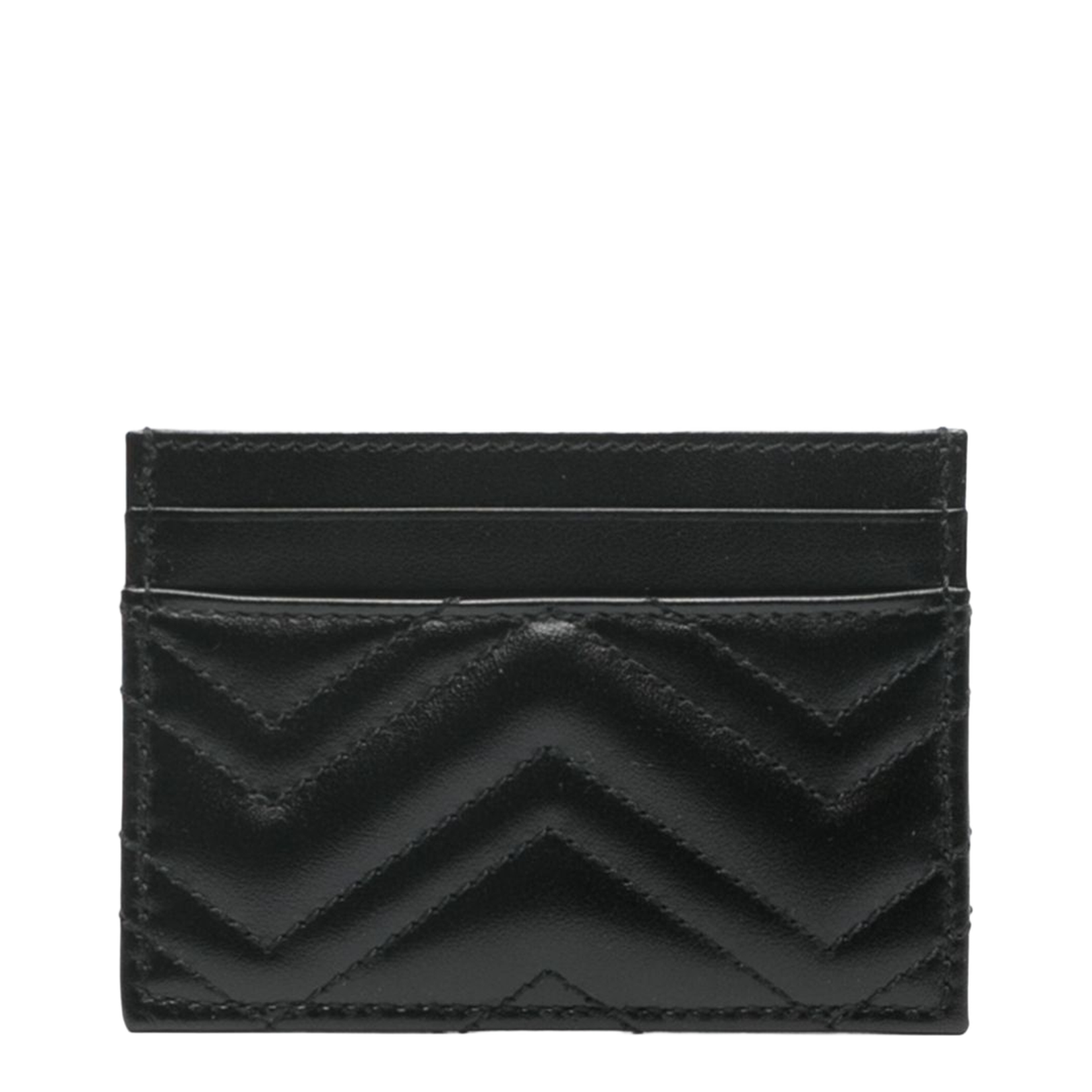 Black Leather Card Case