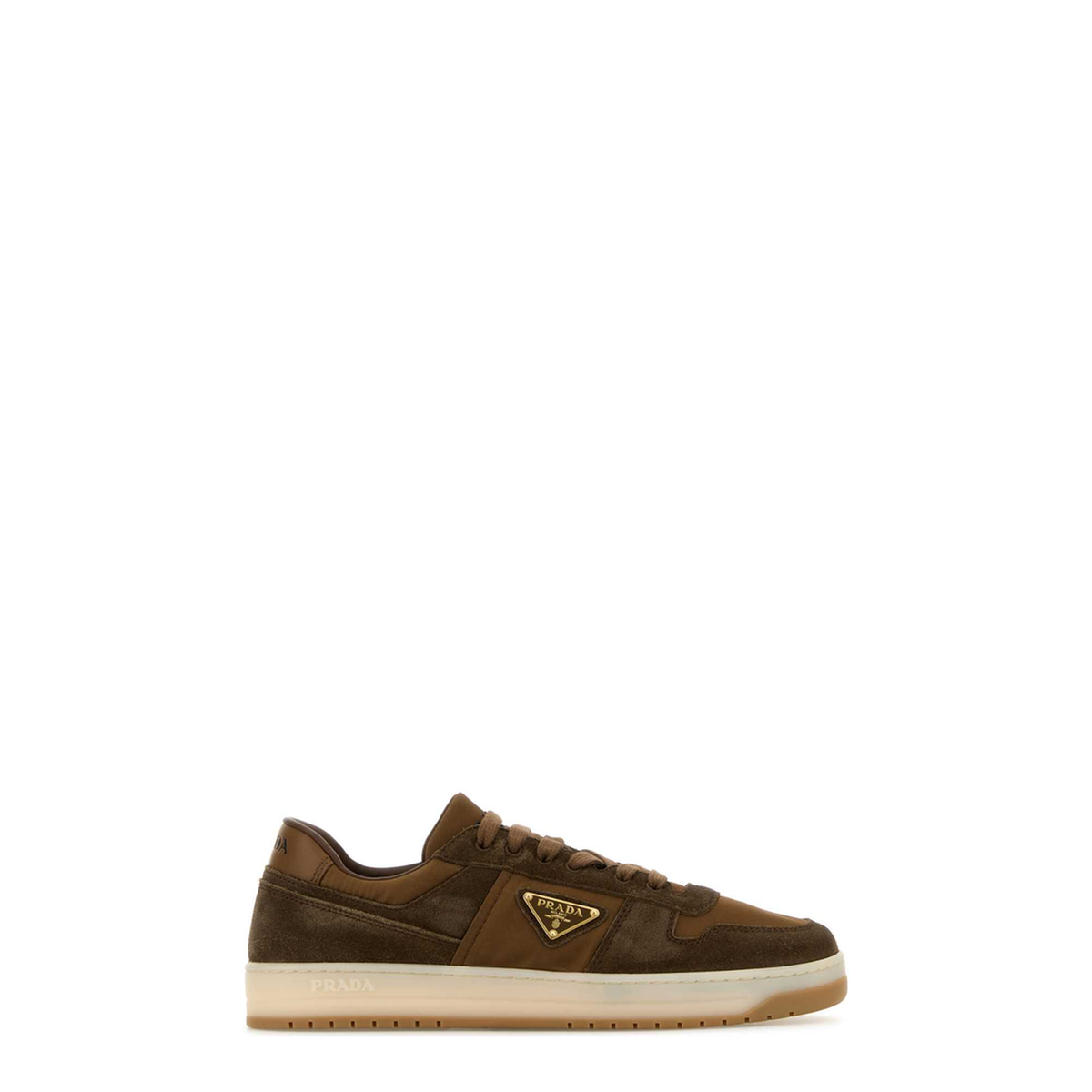 Downtown Suede and Nylon Sneakers