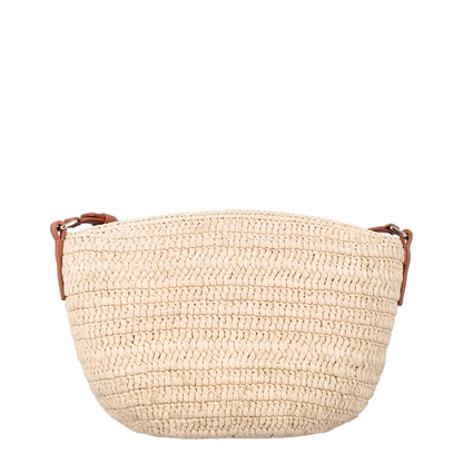 Eclipse Raffia Pochette
