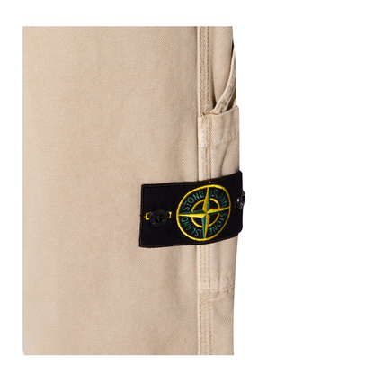 Beige Regular Pants