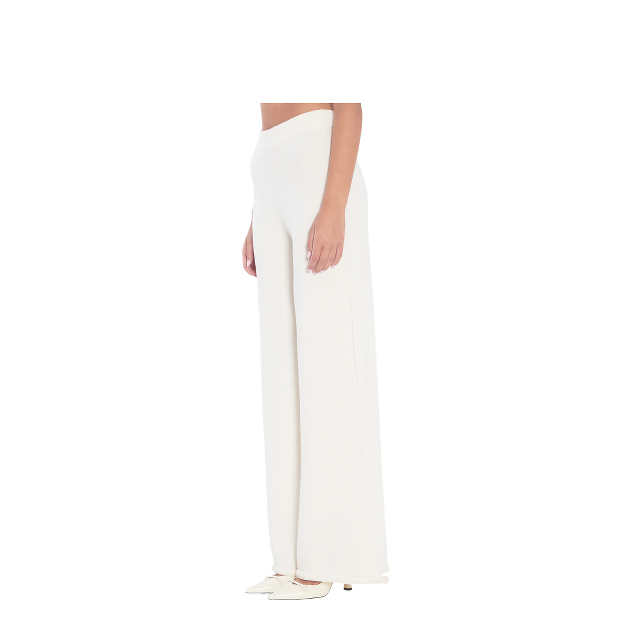 Trousers in Wool Yarn