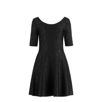 Jacquard Knit Mini-dress