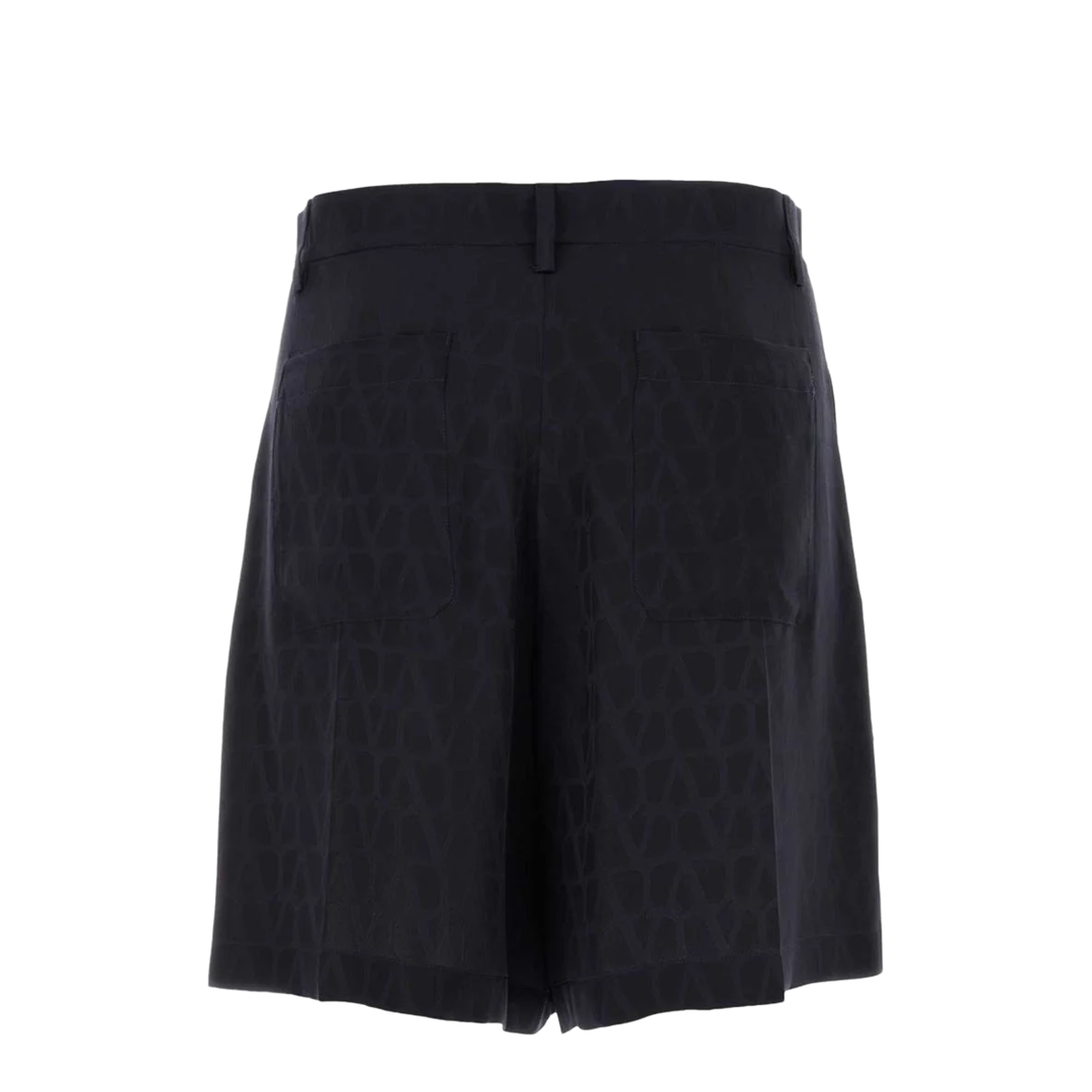 Silk Toile Iconographe Bermuda Shorts