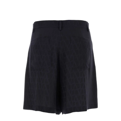 Silk Toile Iconographe Bermuda Shorts