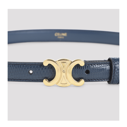 MAYFEYR - Celine - Triomphe Leather Belt - 45AX64AMF07HJ