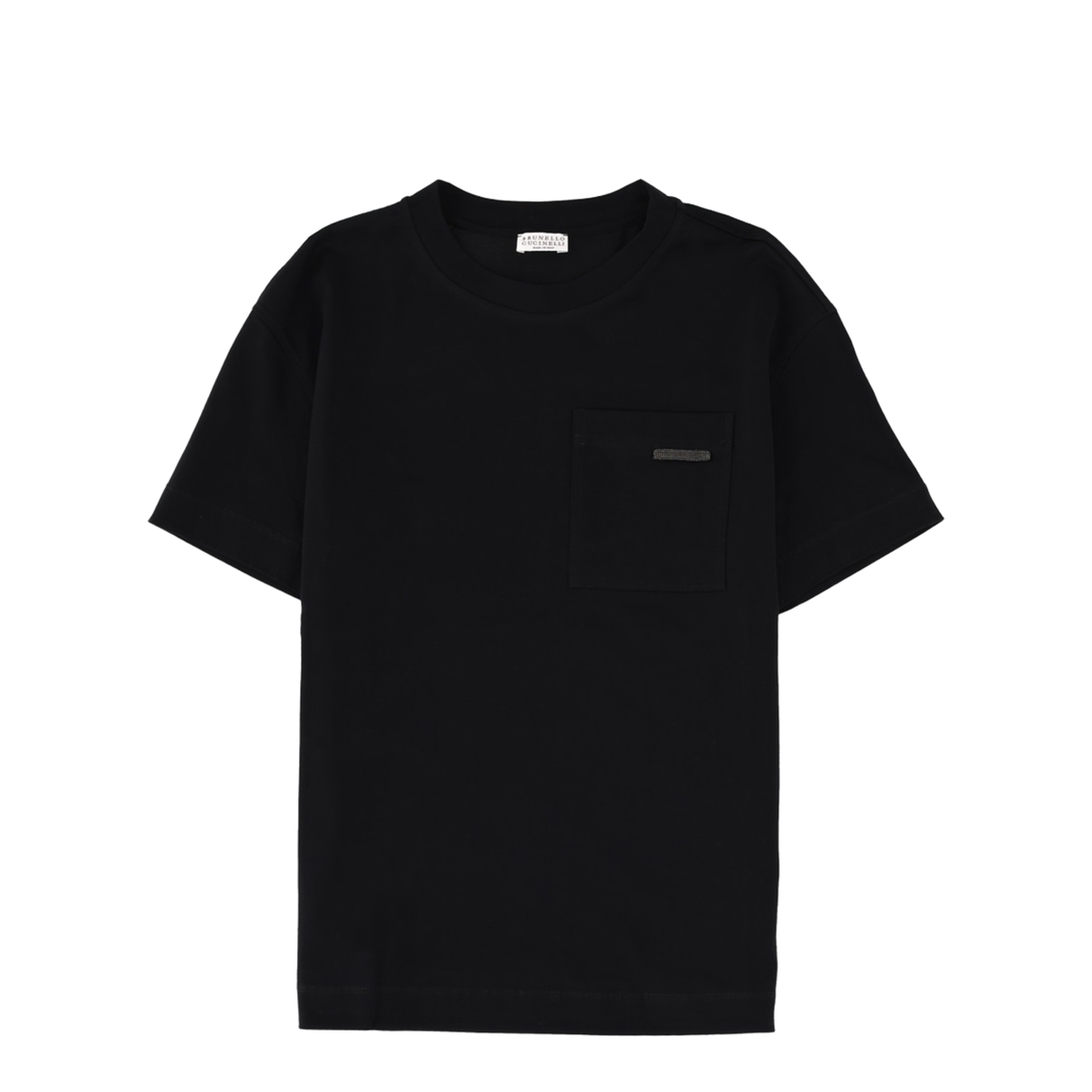 Black Cotton T-Shirt