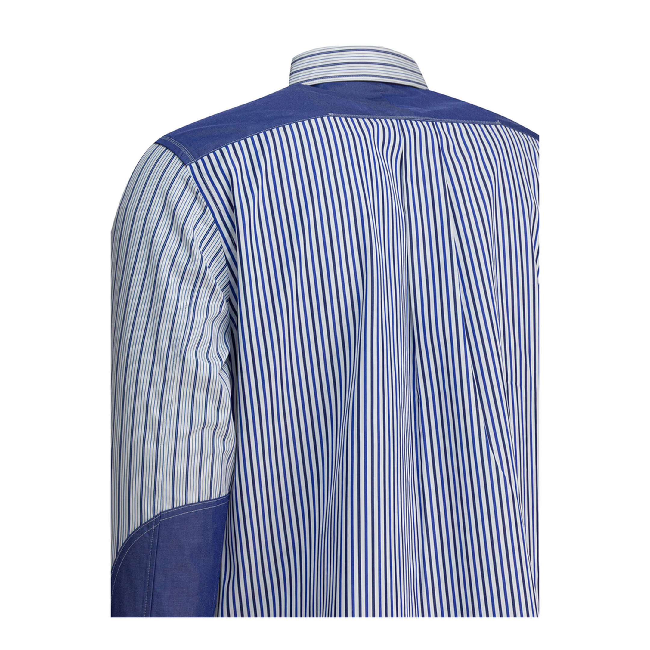 MAYFEYR -  - Cotton Striped Shirt - WPB015W251WHNVXWHBLU