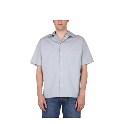 Grey Poplin Shirt