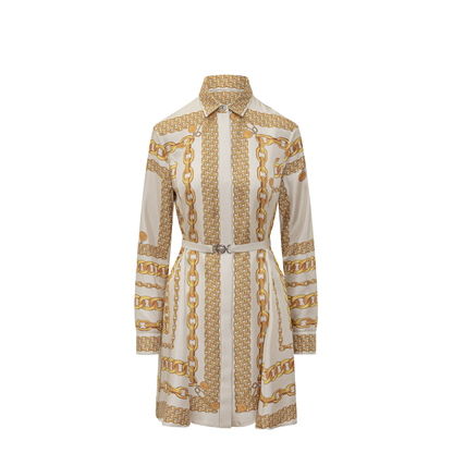Printed Silk Dress