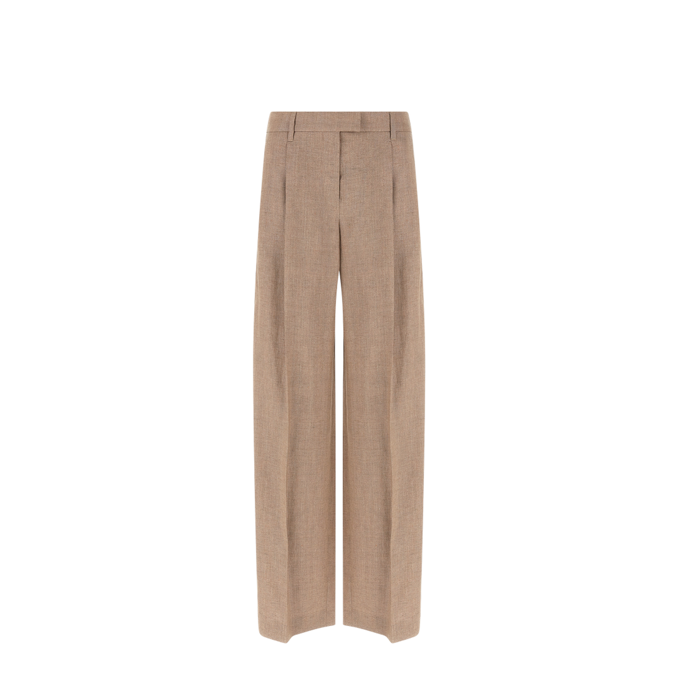 Loose Pleated Pants