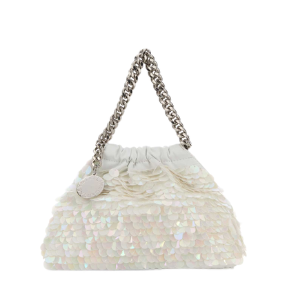 MAYFEYR - Stella Mccartney - Falabella Mini Drawstring Bag Oversized Sequins - 7B0144WP06979001
