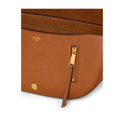 MAYFEYR - Celine - Tan Small Triomphe Halfmoon Bag - L10373778GFY5