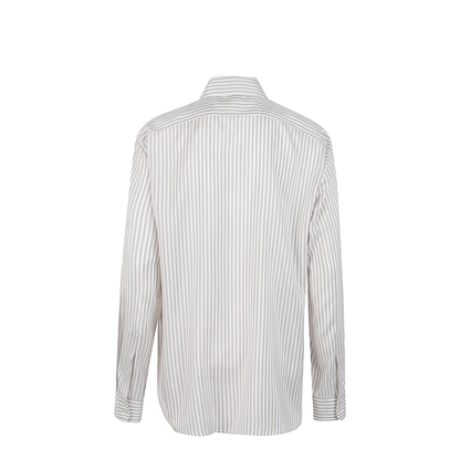 Vanda Shirt White in Silk