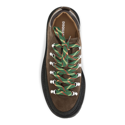 MAYFEYR - Dsquared2 - Suede Lace Up Sneakers - LUM0129015035205081