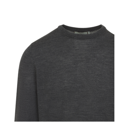 MAYFEYR - CANALI - Grey Virgin Wool Sweater - C0012MK01149112
