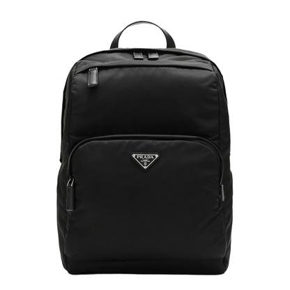 Black Re-Nylon Backpack